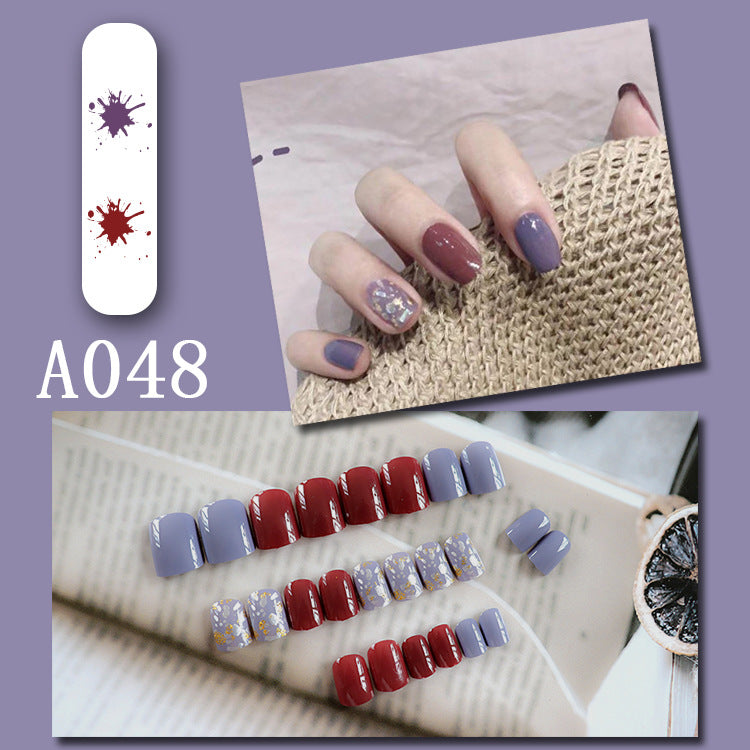 Semi Cured Sticker Nails