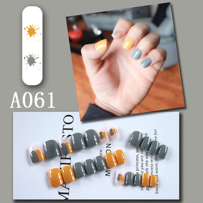 Semi Cured Sticker Nails