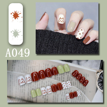 Semi Cured Sticker Nails