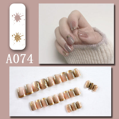 Semi Cured Sticker Nails