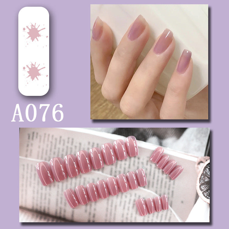 Semi Cured Sticker Nails