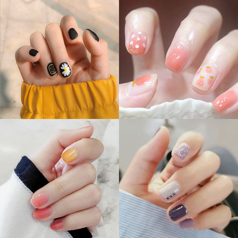 Semi Cured Sticker Nails