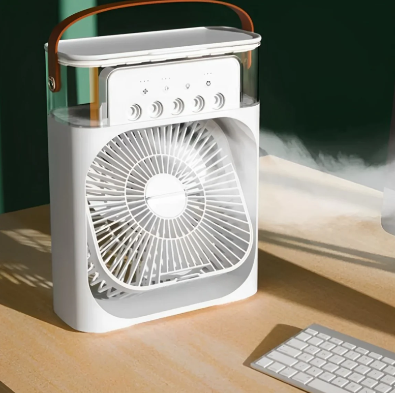 Humidifier Cooling Fan in use