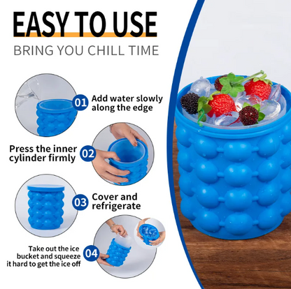 Silicone Ice Cube Maker Easy to Use